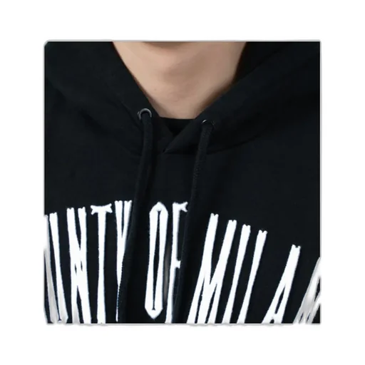 Logo Printed Hooded Sweater