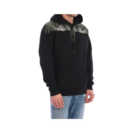 Wing Printed Hooded Sweater