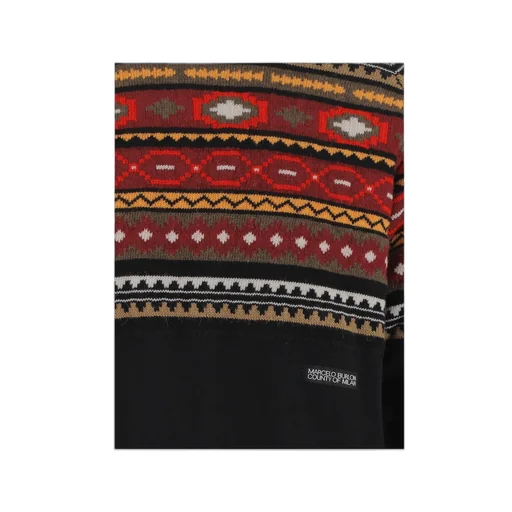 County Of Milan Logo Patch Intarsia Jumper