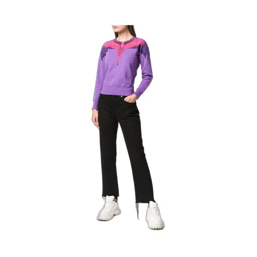 Bird Feather Flying Wing Printed Pullover