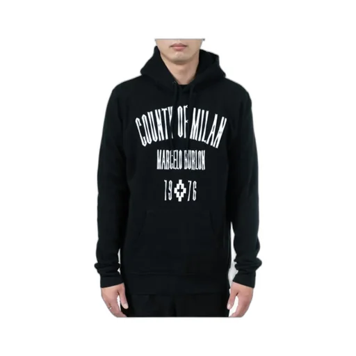 Logo Printed Hooded Sweater