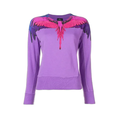Bird Feather Flying Wing Printed Pullover