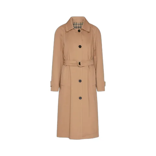 Stretch Gabardine Trench Coat