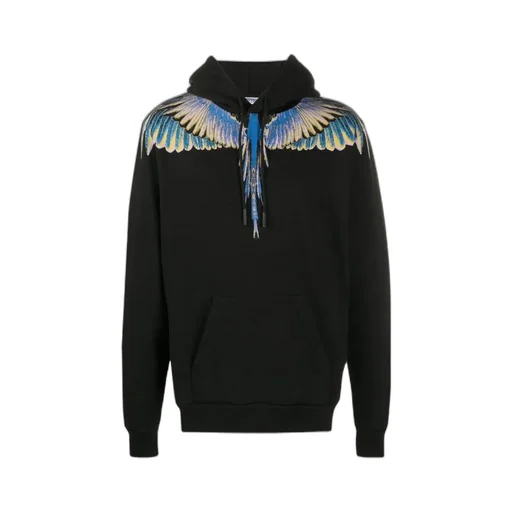 Wings Print Hoodie