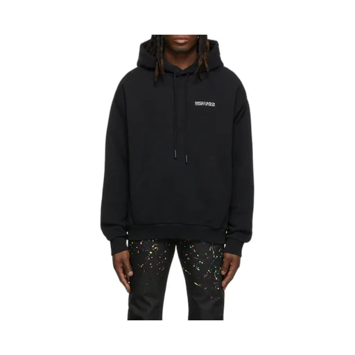 Logo Printed Drawstring Hoodie
