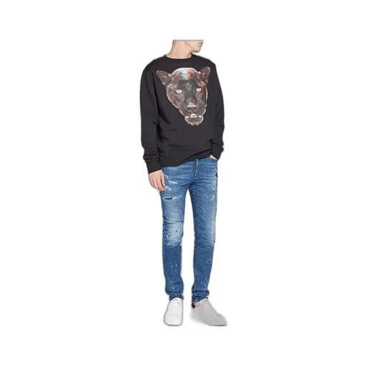 3D Leopard Printed Sweater