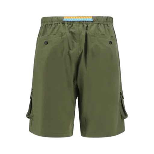 Logo Embroidered Cargo Shorts
