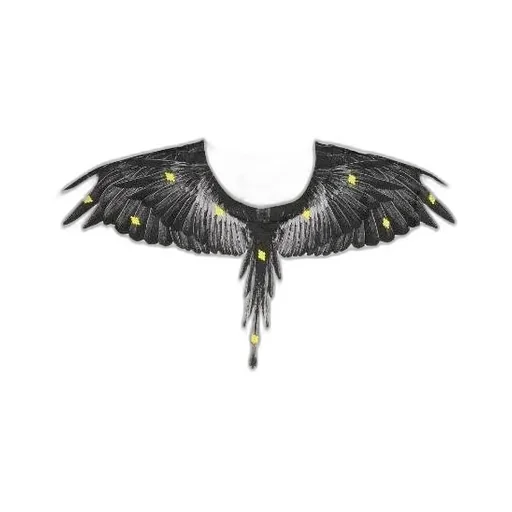 Wings Print Cotton T-Shirt