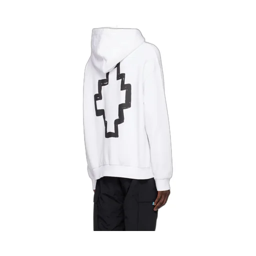 County Of Milan Tempera Cross Drawstring Hoodie