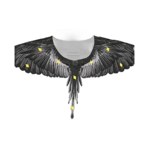 Wings Print Cotton T-Shirt