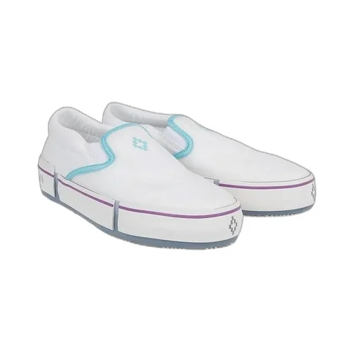 County Of Milan Logo Printed Slip-On Sneakers