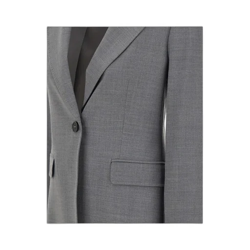 Long-Sleeved Suit Jacket