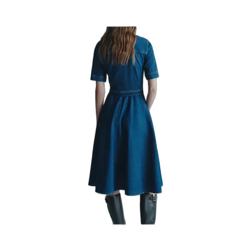 Denim Shirt Dress