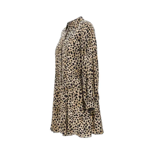 Deriva Animal Print Shirtdress
