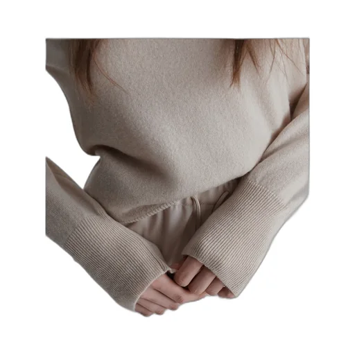 Pure Cashmere Crew-Neck Sweater