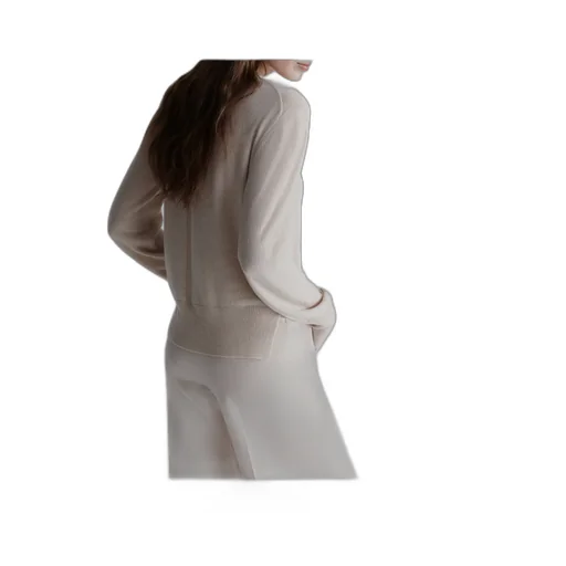 Pure Cashmere Crew-Neck Sweater