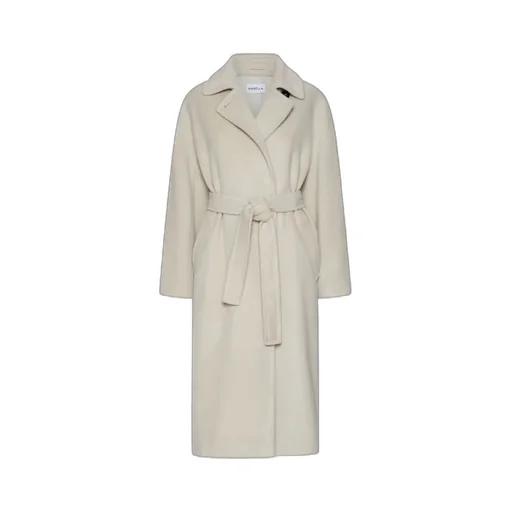 Double-Breasted Beaver Cloth Coat