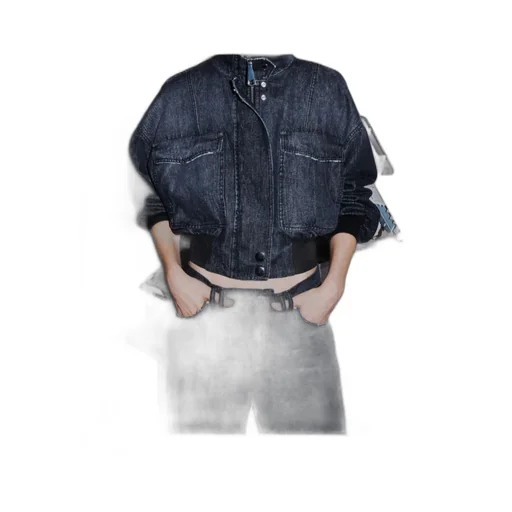 Denim Bomber Jacket