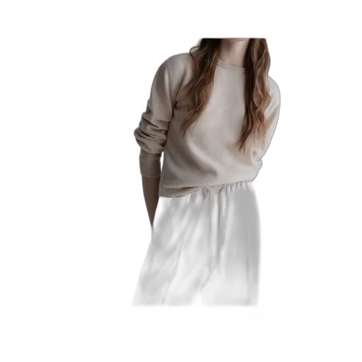 Pure Cashmere Crew-Neck Sweater
