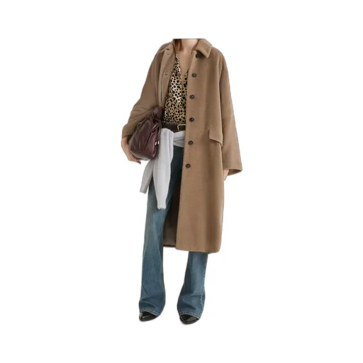 Oversized Alpaca Coat