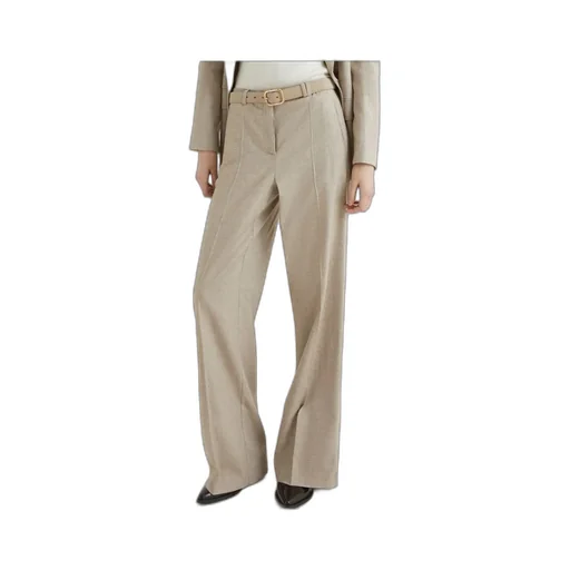 Sable Straight-Leg Trousers