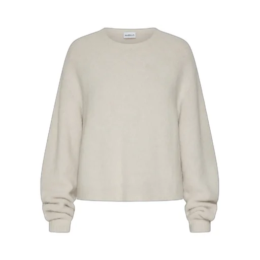 Stretch Alpaca Crew-Neck Sweater