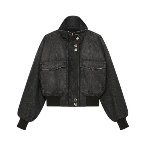 Denim Bomber Jacket