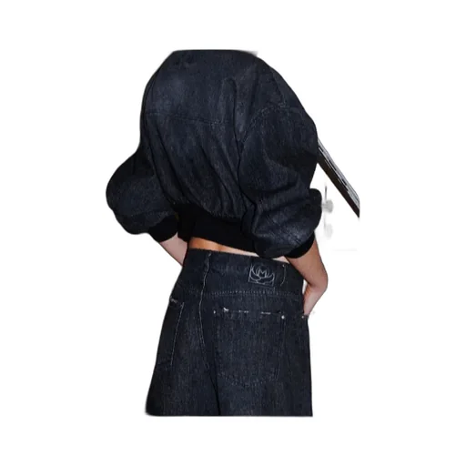 Denim Bomber Jacket