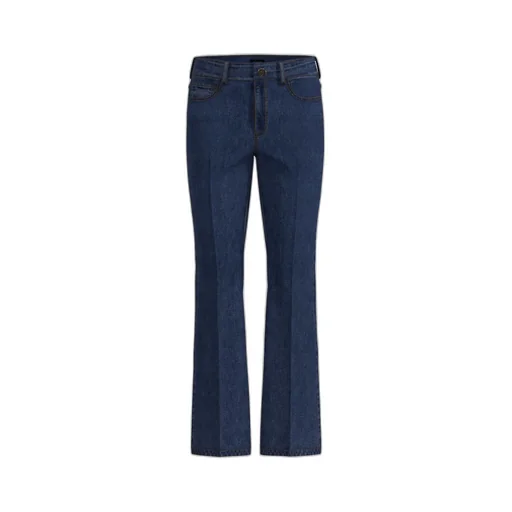 Slim-Fit Flared Cropped Jeans