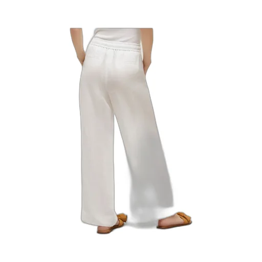 Straight Linen Trousers