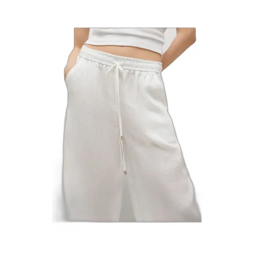 Straight Linen Trousers