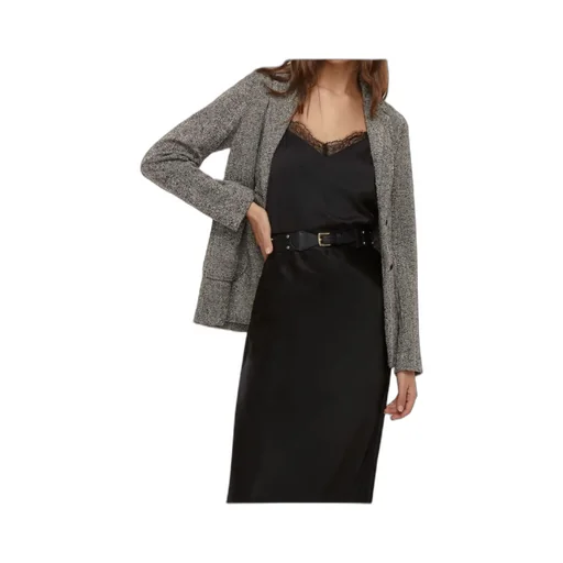 Feminine Basketweave Jacket
