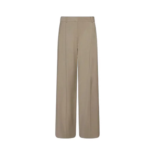 Laurel Wide-Fit Twill Trousers