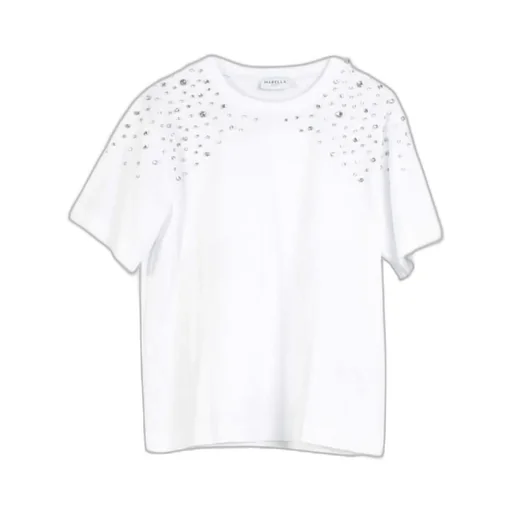 T-Shirt With Decorative Rhinestones