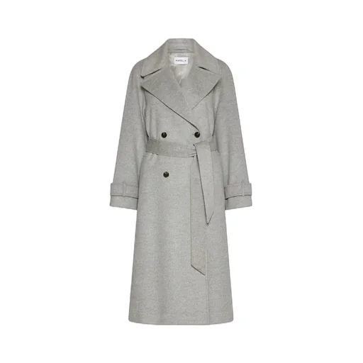 Wool And Cashmere Broadcloth Coat