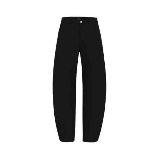 5-Pocket Barrel-Leg Trousers