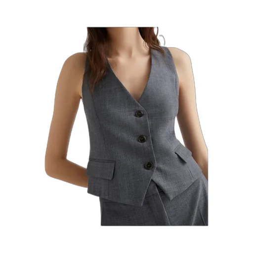 Wool-Blend Gilet