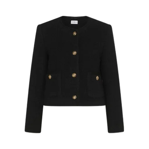 Straight-Fit Bouclé Jacket