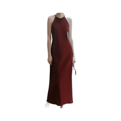 Fluid Satin Dress