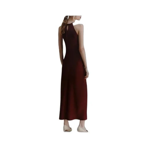 Fluid Satin Dress