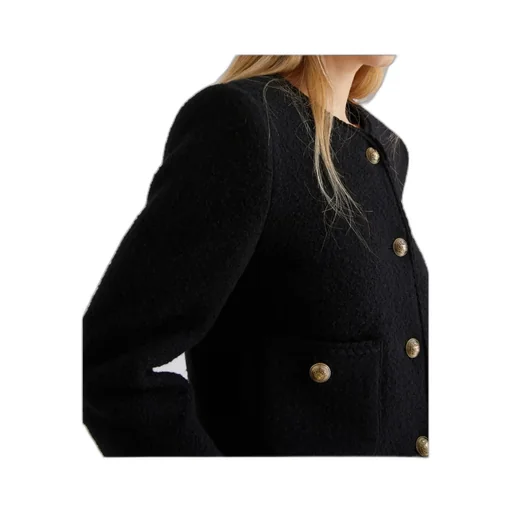 Straight-Fit Bouclé Jacket