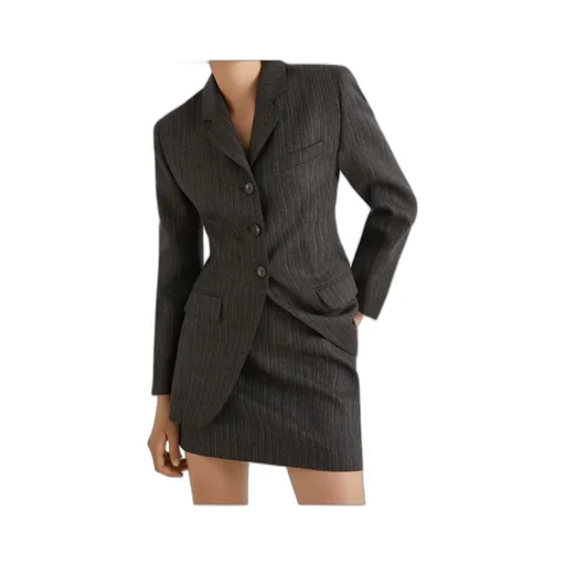 Slim-Fit Three-Button Blazer
