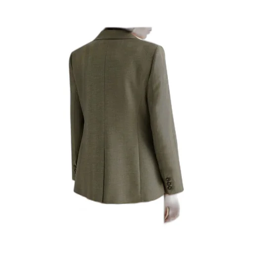 Fluid Twill Jacket With Crystal Detail