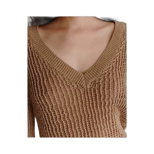 Cotton And Lurex Sweater