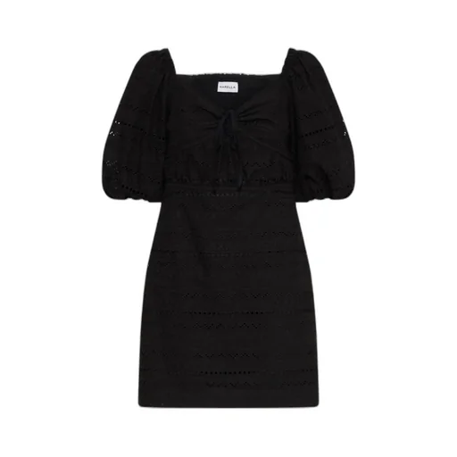 Puff-Sleeve Dress