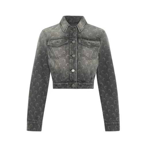 Moon Laser Cropped Jacket