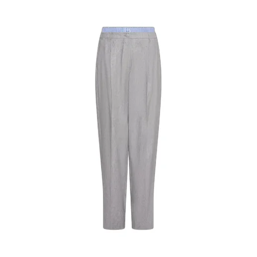 Stretch Linen-Blend Trousers