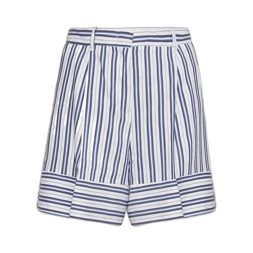 Linen And Cotton Shorts