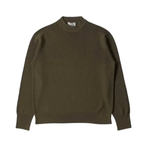 Ribbed Crew-Neck Sweater