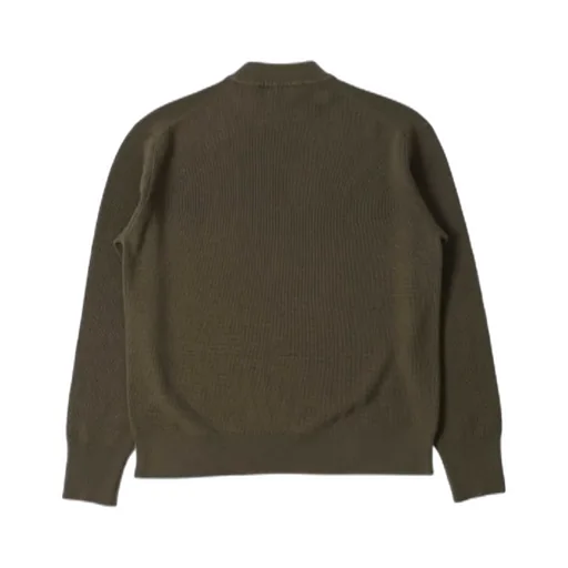 Ribbed Crew-Neck Sweater